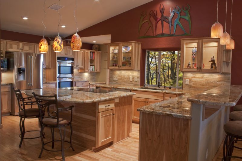 Granite Island in Kitchen